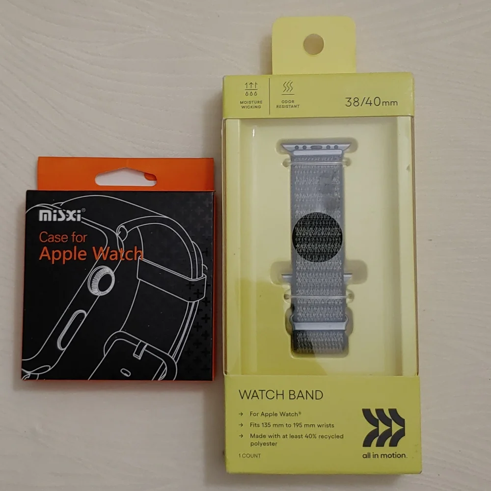 Apple Watch Band and 2 Pack Case For Apple Watch, New in original packag…